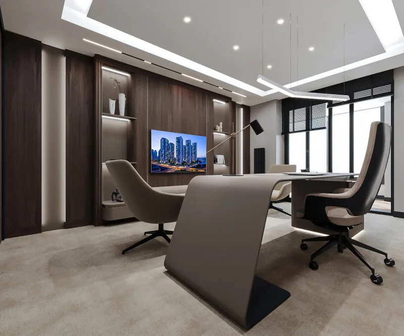 Office decoration in ankara, Office design ankara, Office design decoration, Office interior design, Luxury office…