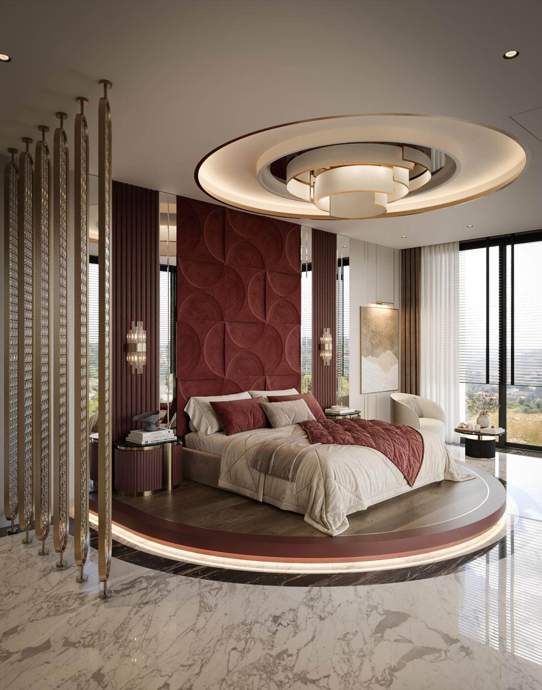 Villa iç mimar Detayı - Villa iç mimar | mekan kurgusu