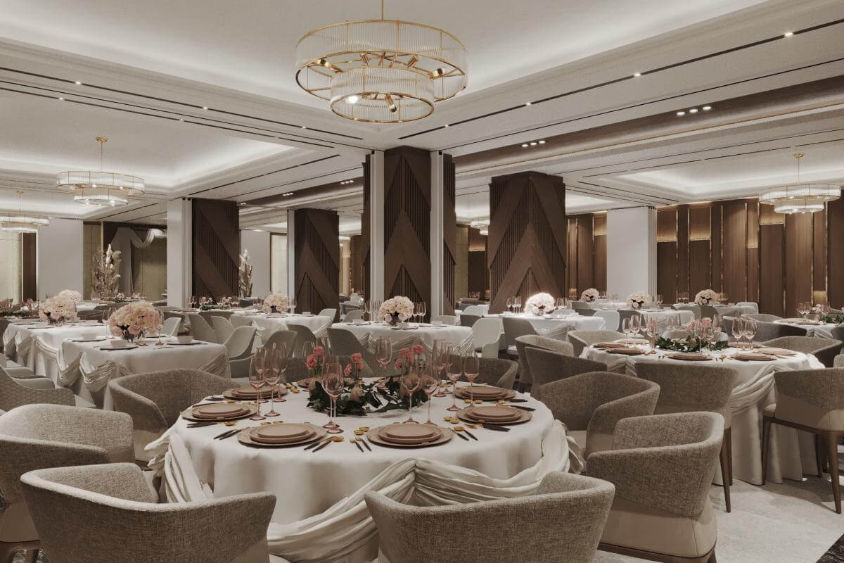 Kocaeli Balo Salonu - Restoran tasarımı | lüks restoran tasarımı