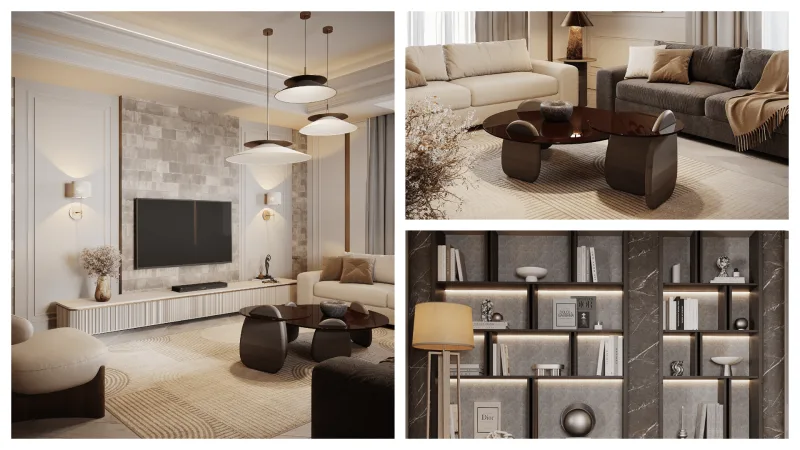 Natamam Villa, Ankara house decoration, Ankara home interior design