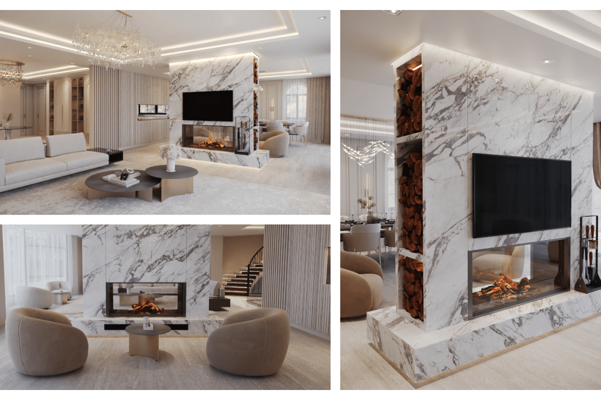 Mavi Ladin Villa - Villa tasarım | modern villa tasarımı Ankara