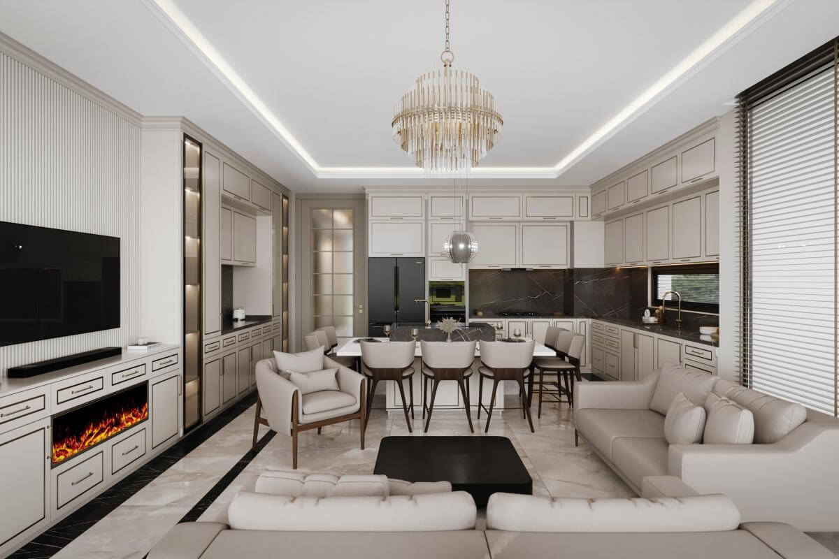 Villa iç tasarım fiyatları Detayı - Villa iç tasarım fiyatları | Özel Villa Tasarımları