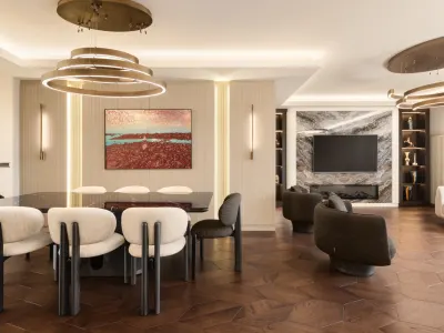 Beysu Konakları - Daire – Salon Tasarımı (Beysu Konakları, Beysukent, Ankara) - Görsel 11