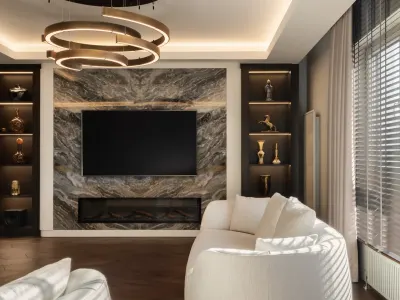Beysu Konakları - Daire – Salon Tasarımı (Beysu Konakları, Beysukent, Ankara) - Görsel 14