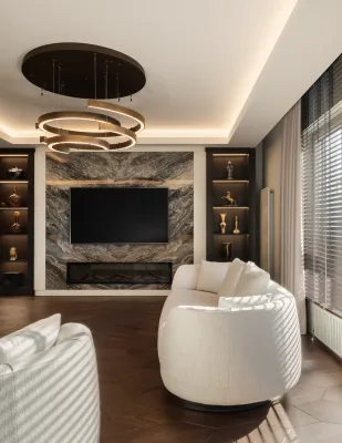 Beysu Konakları - Daire – Salon Tasarımı (Beysu Konakları, Beysukent, Ankara) - Görsel 14