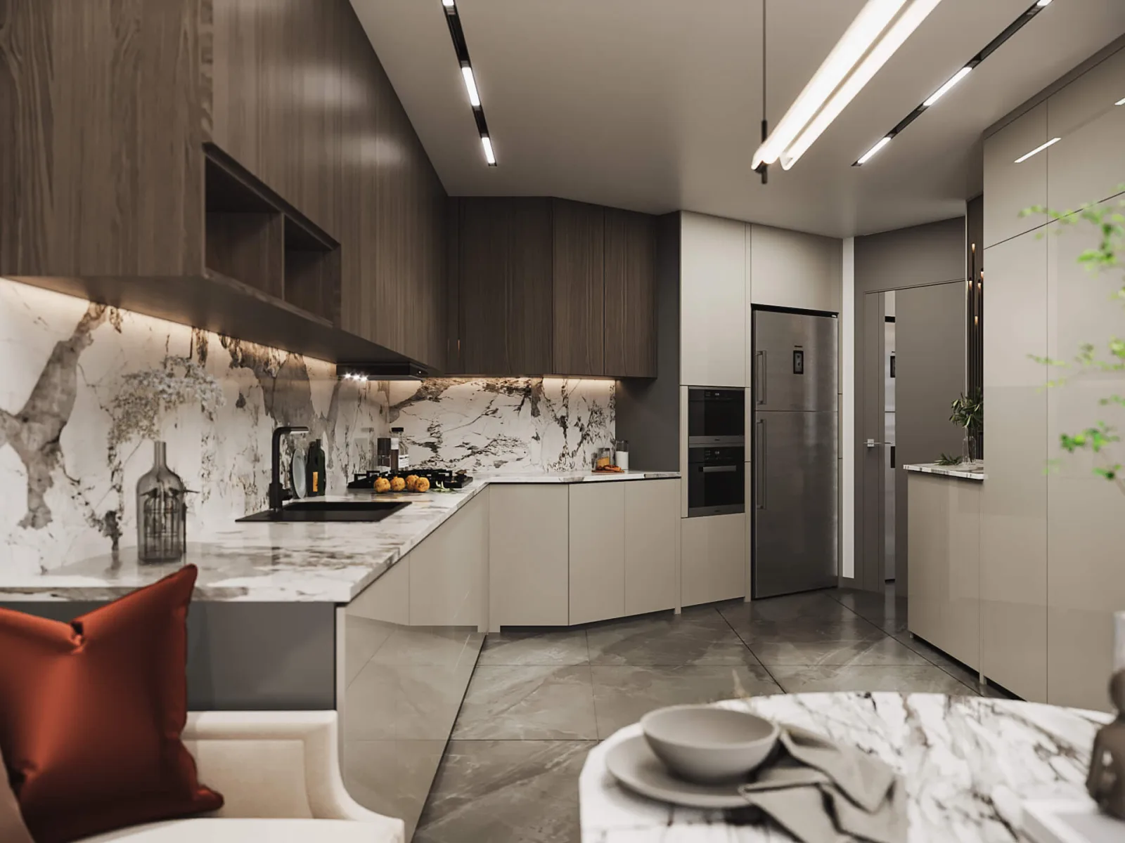 Natamam Villa, Natamam Villa, Ankara luxury home, House interior decoration, Ankara house design