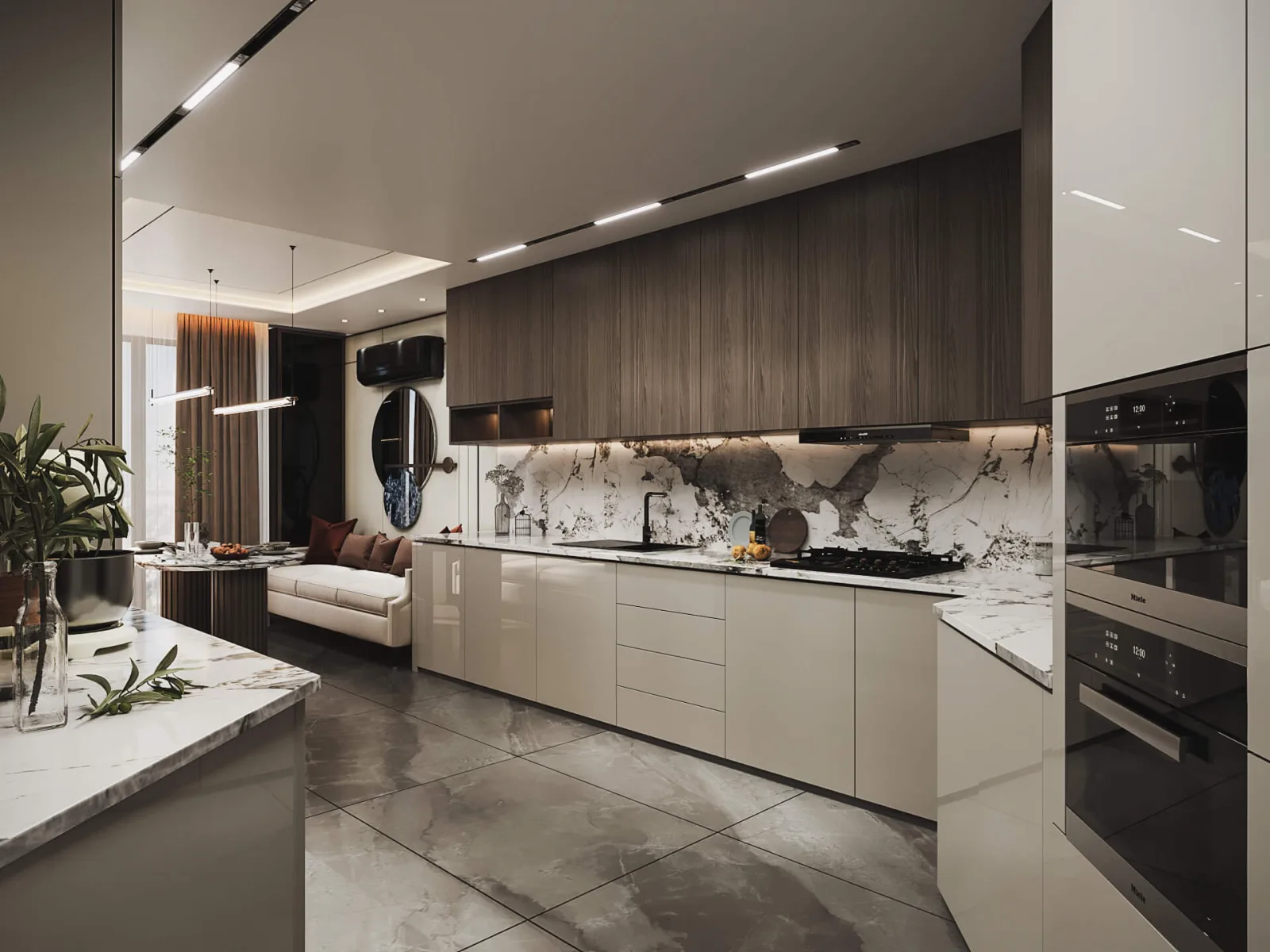 Natamam Villa, Natamam Villa, Ankara luxury home, House interior decoration, Ankara house design