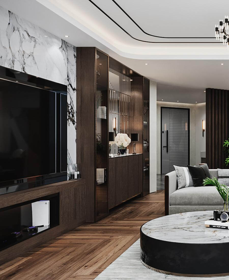 Villa iç dekorasyon Detayı - Villa iç dekorasyon | Lüks villa tasarımı