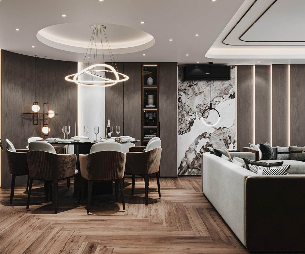 Villa iç dekorasyon Detayı - Villa iç dekorasyon | Ankara iç mimarlık