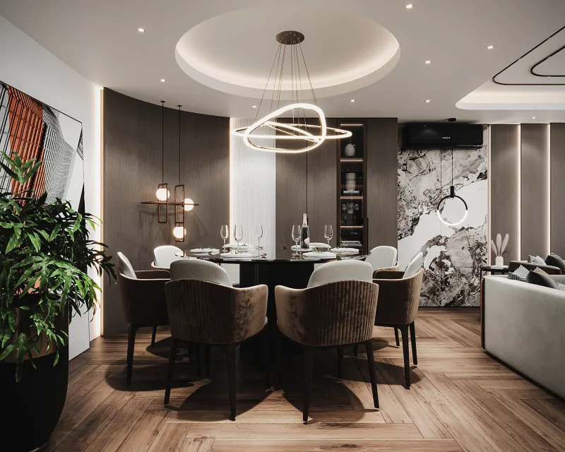 Natamam Villa, Ankara luxury home, House interior decoration, Ankara house design