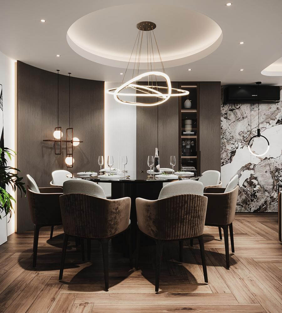 Villa iç dekorasyon Detayı - Villa iç dekorasyon | Modern villa dekorasyonu