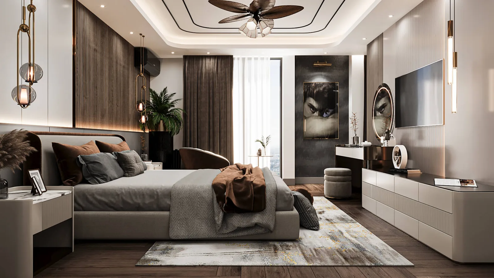 Natamam Villa, Natamam Villa, Ankara luxury home, House interior decoration, Ankara house design