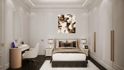 Atabilge Villa - Tip B – Ankara'da İç Mimarlık, Lüks Villa Ankara ve Ankara Villa Tasarım - Görsel 18