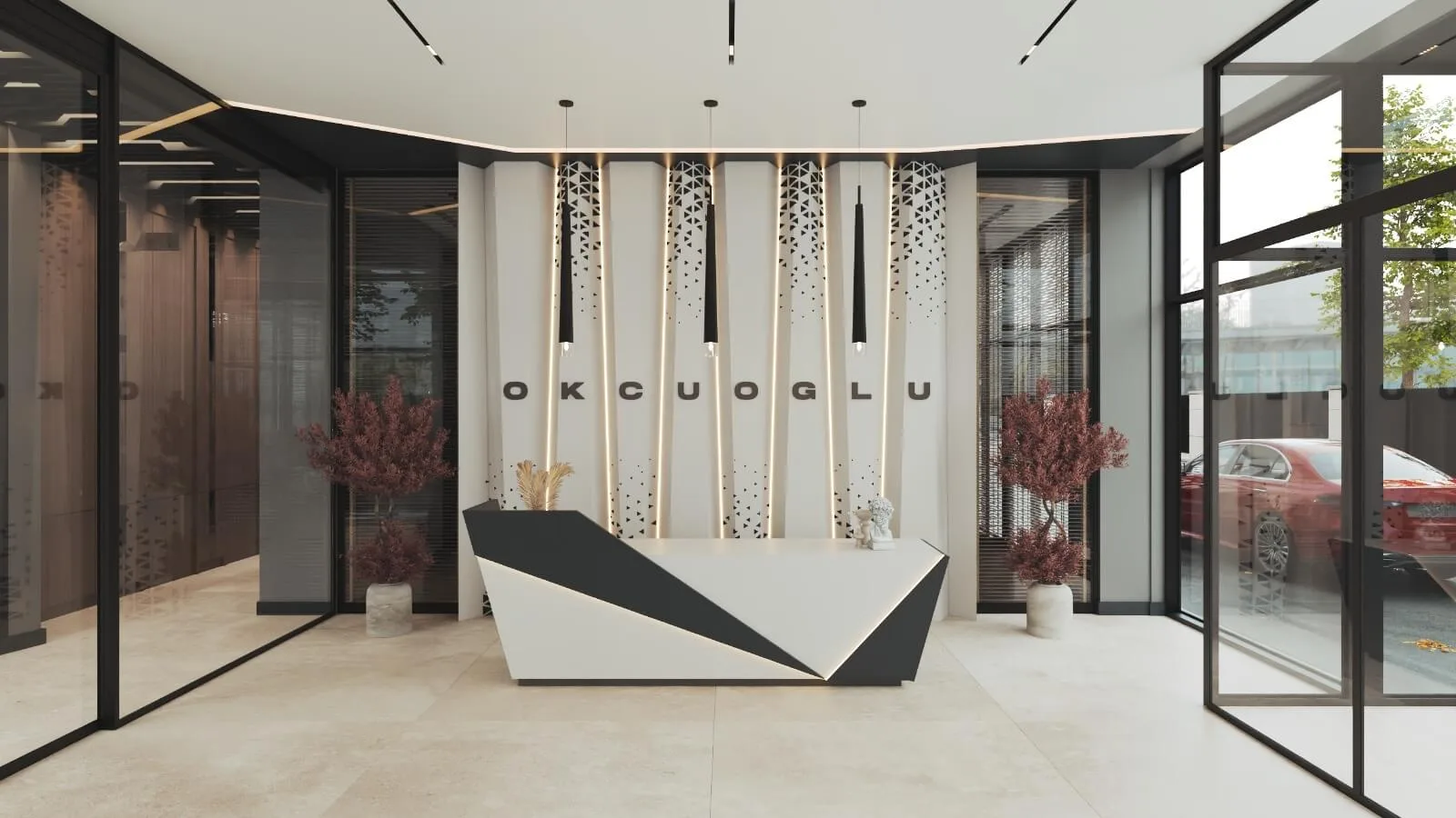 Wooden office designs, Office decors, Office decors