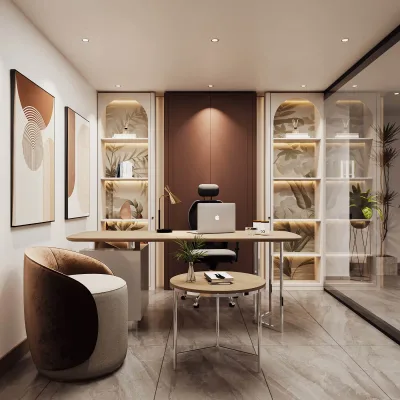 Beytepe Modern – Yönetici Odası Tasarımları ve Restoran Tasarımı (Beytepe, Ankara) - Görsel 11