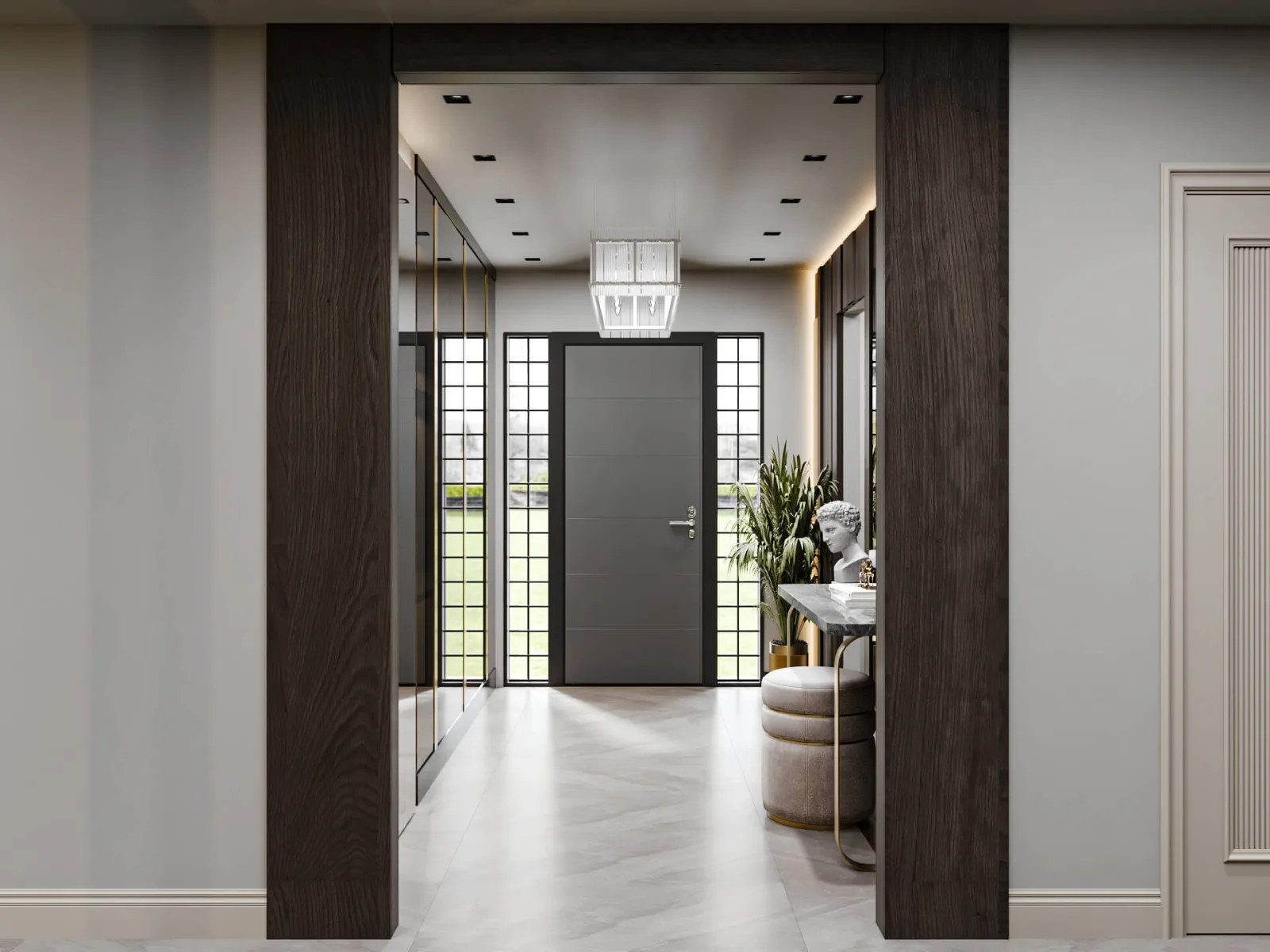 Natamam Villa, Luxury home architecture, Ankara interior design, Ankara house decoration, Ankara home renovation