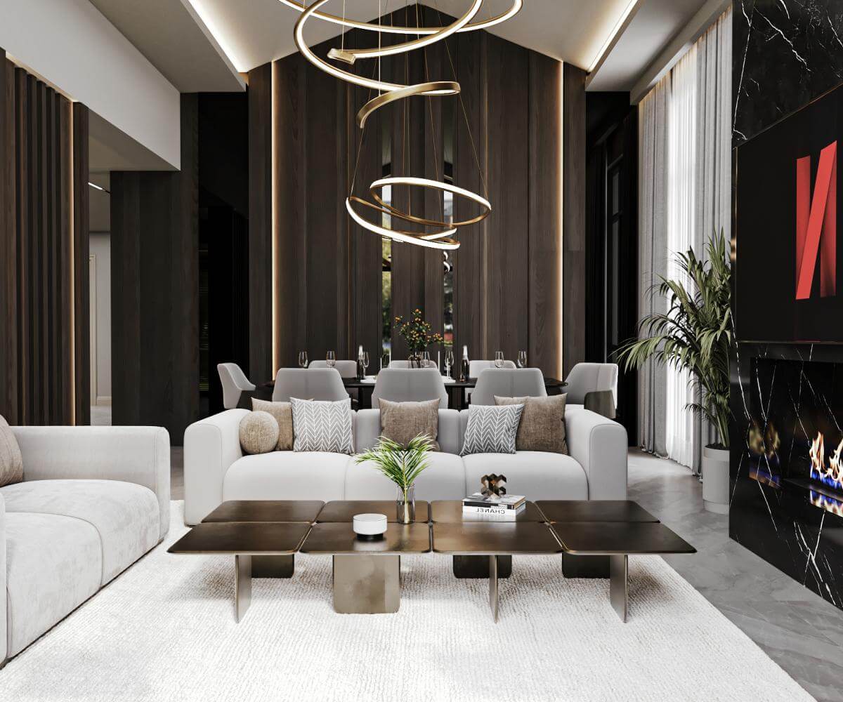 Aykach Konakları Villa - Lüks ev mimari | 2024 lüks ev trendleri