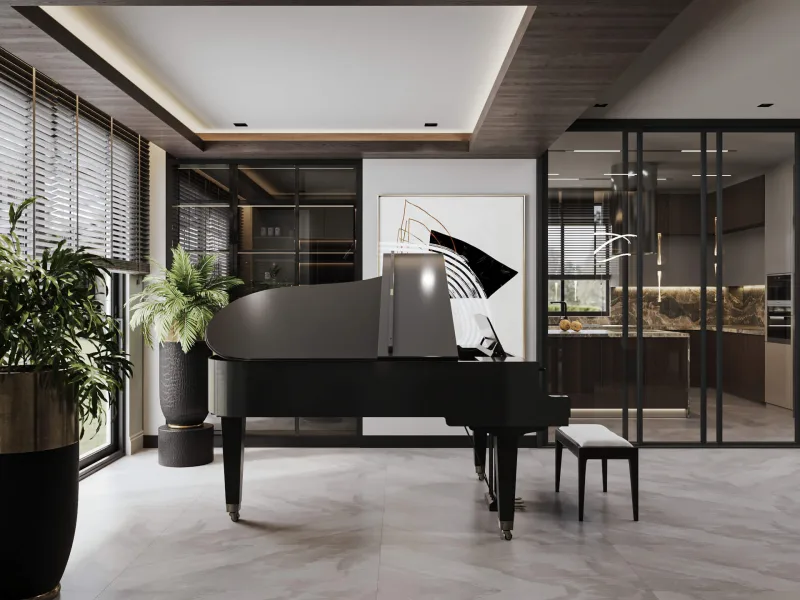Natamam Villa, Luxury home architecture, Ankara interior design, Ankara house decoration, Ankara home renovation