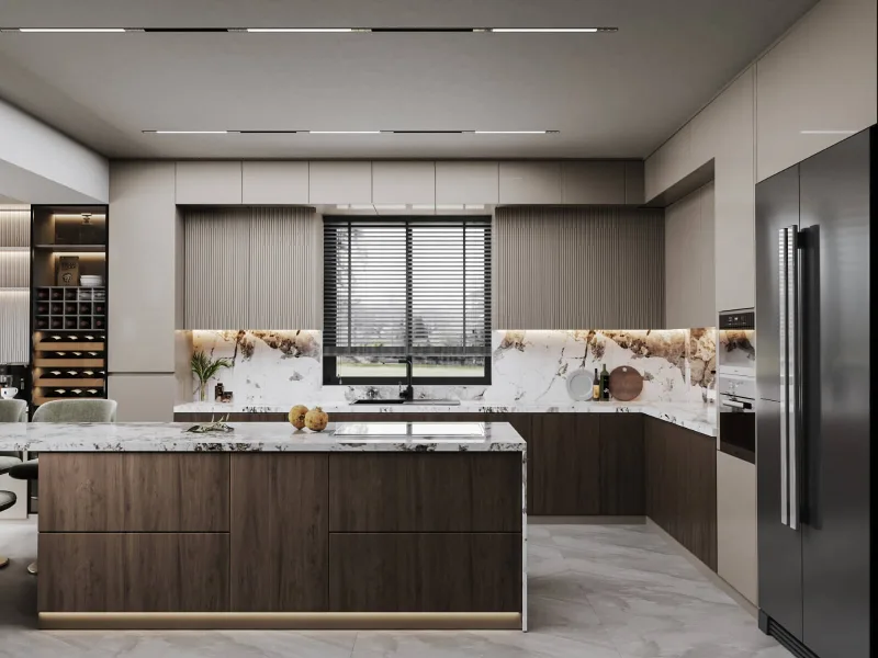Natamam Villa, Luxury home architecture, Ankara interior design, Ankara house decoration, Ankara home renovation
