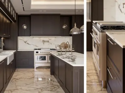 Santra Villa - Ismet Bey – Mutfak Tasarımı (Santra Villa, Çayyolu, Ankara) - Görsel 7