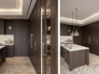 Santra Villa - Ismet Bey – Mutfak Tasarımı (Santra Villa, Çayyolu, Ankara) - Görsel 8