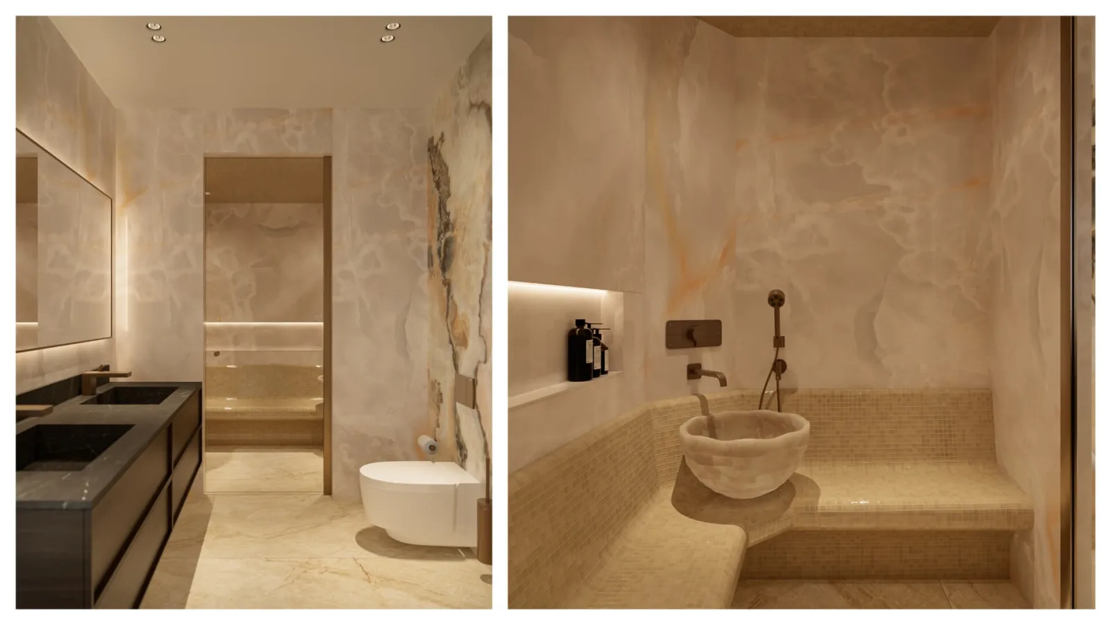 By blending delicate geometric arrangements in surface coatings with fluid curved forms, we have crafted a unique sensory…