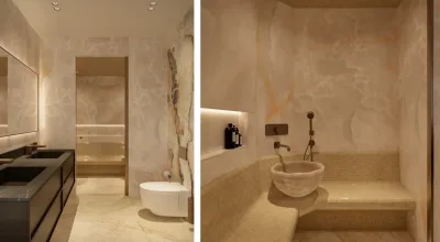 Santra Villa - Ismet Bey – Ev Tipi Hamam & Sauna (Spa), Lüks Ev Tasarımları ve Ankara Villa Tasarım - Görsel 28