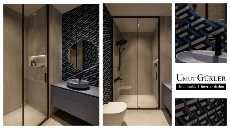 In order to create an assertive and sophisticated character in bathroom areas, we bring together the iconic motifs of…