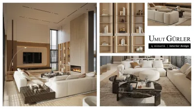 Santra Villa - Serdar Bey – Natamam Villa ve Salon Tasarımı (Santra Villa, Çayyolu, Ankara) - Görsel 8