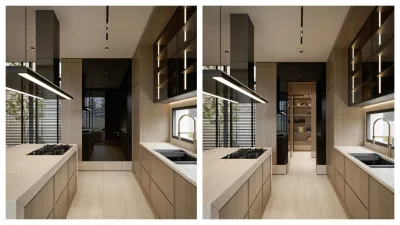 Santra Villa - Serdar Bey – Natamam Villa ve Mutfak Tasarımı (Santra Villa, Çayyolu, Ankara) - Görsel 13