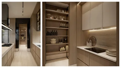 Santra Villa - Serdar Bey – Natamam Villa ve Mutfak Tasarımı (Santra Villa, Çayyolu, Ankara) - Görsel 15