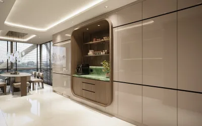 Park Oran Konut – Mutfak Tasarımı ve Yemek Odası Tasarımı (Park Oran, Oran, Ankara) - Görsel 9