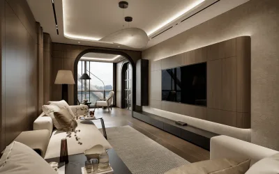 Park Oran Konut – Salon Tasarımı (Park Oran, Oran, Ankara) - Görsel 26
